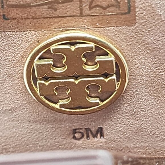 Tory Burch Lila Bow Scrunch Booties Brown Suede, Women's 5M - Picture 9 of 9